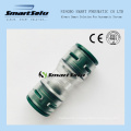 Reusable 16/12mm Optical Fiber Connection Microduct Straight Coupler
